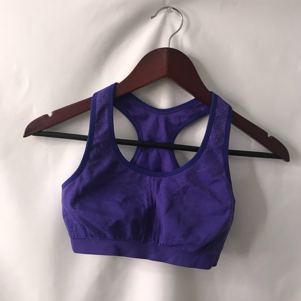 Purple Sports Bra
